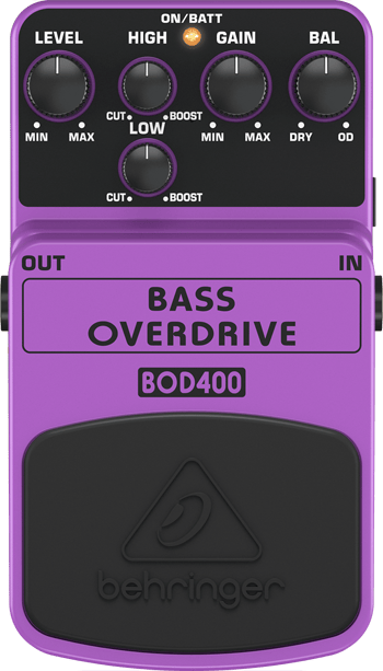 Behringer BOD400 Bass Overdrive guitar pedal