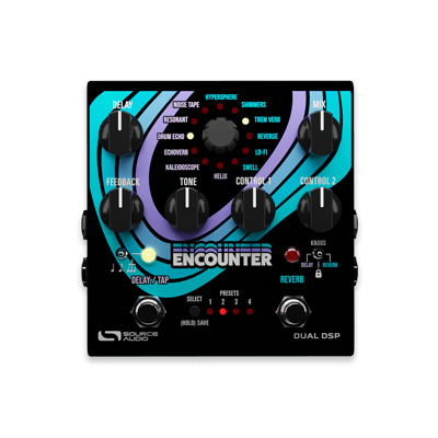 Source Audio Encounter Ambient Delay + Reverb guitar pedal