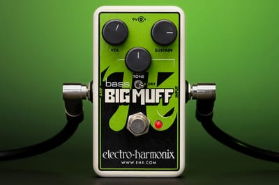 Electro-Harmonix Nano Bass Big Muff Pi guitar pedal