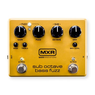 MXR Sub Octave Bass Fuzz guitar pedal