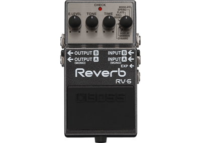 Boss RV-6 Reverb guitar pedal