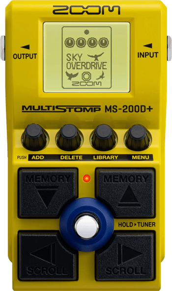 Zoom MS-200D+ guitar pedal