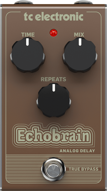 TC Electronic Echobrain Analog Delay guitar pedal