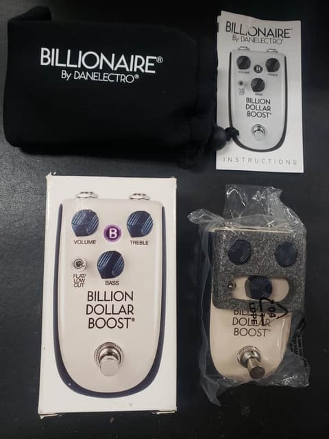 Danelectro Billionaire Dollar Boost guitar pedal