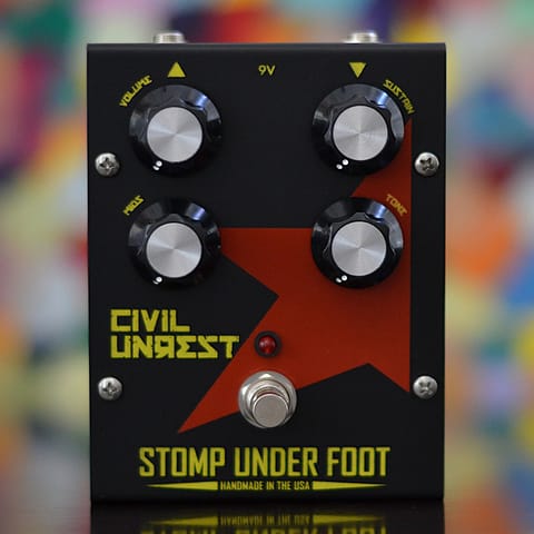 Stomp Under Foot Civil Unrest guitar pedal