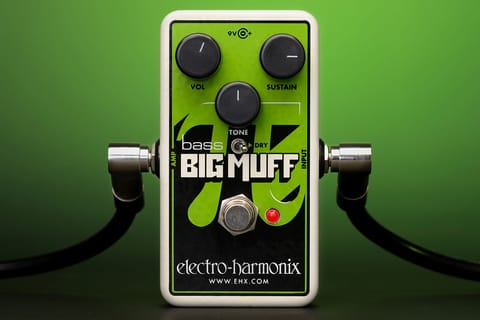 Electro-Harmonix Nano Bass Big Muff Pi guitar pedal