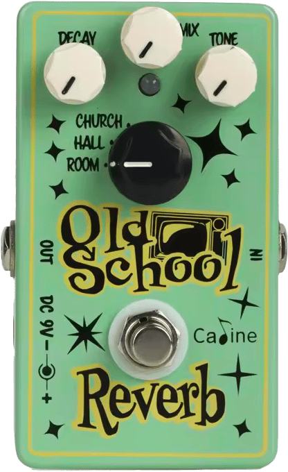 Caline CP-512 Old School Reverb guitar pedal