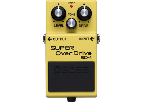 Boss SD-1 Super Overdrive guitar pedal