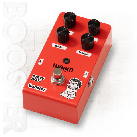 Warm Audio Dirty Boy Jr. Booster guitar pedal