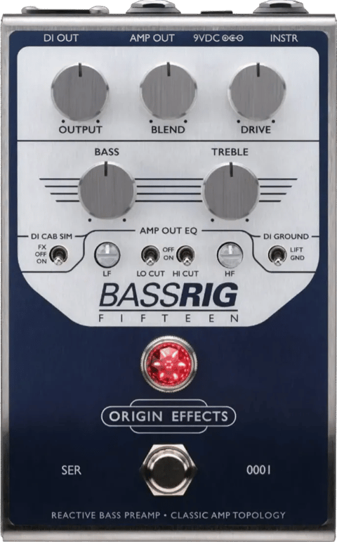 Origin Effects Bassrig Fifteen guitar pedal